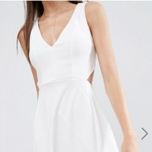 Long white dress from asos